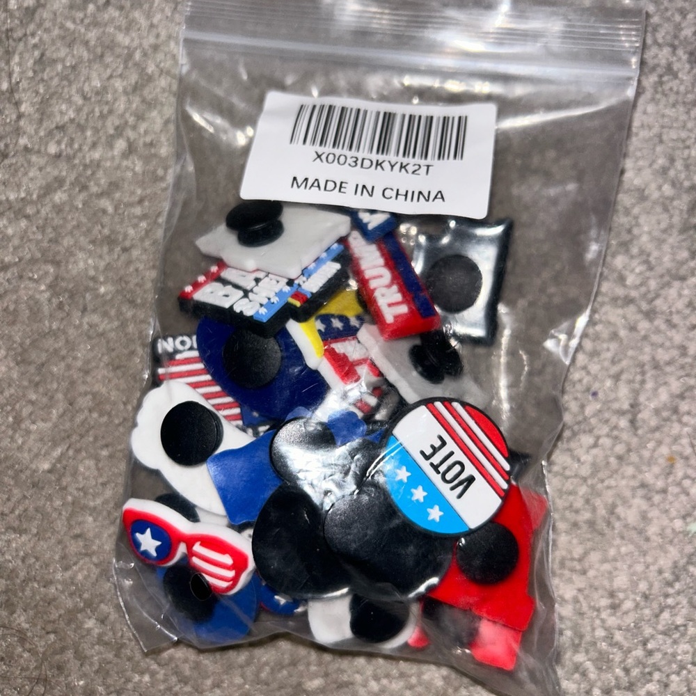 Trump Croc Charms